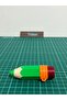 3D Fidget Clicker Colorful Pen Model Keychain - 2