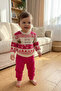 Baby Girl Set Cotton Long Sleeve Bottom Top - 2