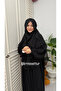 Dress with Sleeves Tied at the Shoulders Shaded Souffle - 2