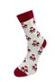 Christmas Themed Unisex Socks Set of 4 – Santa Claus, Snowman & Candy Cane Patterned |   36-42 - 6