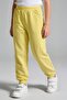 Unisex Kids Basic Jogger Sweatpants Set of 2 – Yellow & Pistachio Green - 2