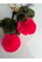 Plush Cherry Keychain, Bag Charm, Gift - 2