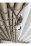 Puffy Stripe Textured Background Curtain L Frequent Pleats L Preferred - Product Frequent Pleats L with Accessory Gift - 7