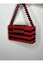 Red Black Women's Handbag - 2