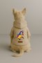 Printed Inside Fleece Dog and Cat Clothing & Dress - Beige Color K Hooded Hoodie Bca9A - 2