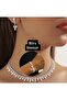 Necklace Earring Bracelet Triple Set
