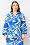 Women Allover Print Long Sleeve Top And Bottom Set, Multicolor - 4