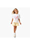 Sequinned T-shirt with Short Sleeves - 2