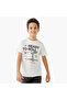 Graphic Print T-shirt with Crew Neck and Short Sleeves