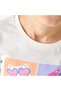 Girls Crew Neck T-shirt with Cat Print - Cotton - Long Sleeves - 5