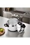 Aluminium Pressure Cooker 9.0 Litre, Heavy Duty, Fast Cooking - 6