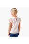 Embroidered Detail Polo T-shirt with Short Sleeves - 3