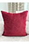 Design Throw Pillow Cover 44 X44 Limited Edition Burgundy Bird Pattern - 3