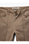 Slim Fit Normal Bell Pocket Detailed Ribbed Flared Trousers - Flare Jeans - 7