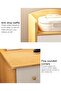 Vanity Table with LED Mirror, 80 × 40 × 128 cm - 6