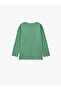 Boy's Long Sleeve T-Shirt 6Wkb10374Tk Green - 2