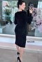 Double-Breasted Glitter Stone Dress 6K338 - 2