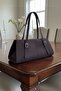 Women's Suede Shoulder Bag - 2