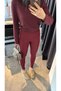 Recovery Sports Modal Women's Tights Bordo - 4