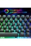 AK33 Mechanical Keyboard 82-Key USB Wired RGB (Black Switch)