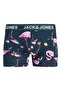 Jack Jones Men's Flamingo Patterned 3-Piece Boxer Set 12295173 - 2