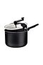 Loreto Graphite Aluminum Popcorn Maker with Starflon Max Nonstick Coating, 20 cm, 3.5 L - 2