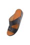 A E T Handmade Arabic Sandals For Men, Outdoor Mens Slippers, Full Genuine Softy Leather with Buckle - 3