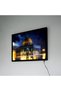 Al-Aqsa Mosque UV-Printed, Framed, Illuminated Artwork - Islamic Wall Art for Home, Office, and Mosque Decor - 2