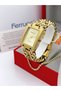 Steel Chain Cord Women's Wristwatch 3 Atm Water Resistant 2 Years Warranty + Bracelet Gift - 7