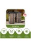 , Outdoor Storage Shed Metal - Tan, 6.5x6 Ft (With Installation) - 3