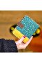 Polar Bear Pattern Small Women's Wallet - Ethnic Retro Bohemian Handmade - 3