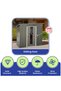 , Outdoor Storage Shed Metal - Light Grey, 6.5x6 Ft (With Installation) - 3