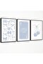 ALAYRA Cherry Bow Wall Art Set of 3 (Cherry Bow, 16"x24" Poster)40X60 CM