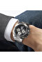 Men's 44 MM Silver Chronograph Metal Strap Watch | GW0703G1 - 7