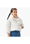 Bow Accent Padded Jacket with Hood