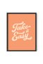 ALAYRA Relax Sign Peach Pictures for Room - Cute Quote Posters & Inspirational Wall Art for Girls | Relax Wall Decor, Take It Easy Poster, Quote Aesthetic Posters, Peach Art40.6X30.5 CM
