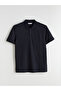 Giyçık Store Navy Blue Polo Collar Men's T-Shirt - 5