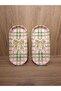 New Year Boat Plate 2 Pieces 26 cm Koki̇na/Santa Claus/New Year/Pine Tree - 5