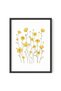 ALAYRA Yellow Flowers Wall Art Sunflower Poster Yellow Wall Pictures Sunflower Wall Art & Yellow Wall Decor for Bedroom, Bathroom, Living Room, Entryway, Office Unframed 12"x16"40.6X30.5 CM