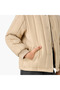 Quilted Bomber Jacket with Snap Button Closure - 5