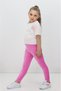 Girl's Stretch Fabric & Corded Fabric & Elastic Waist Velvet Tights - 3