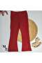 2-Piece Girl's Set with Cherry Embroidered Leggings - 5