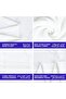 Columbia Style Towel Set of 8 White - 5