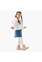 Bow Accent Padded Jacket with Hood - 2