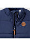 Tiger Applique Gilet with Zip Closure and Pockets - 4