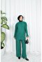 Striped Hair Braided Knitwear Set - 2