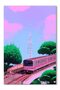 ALAYRA Japan Art Posters Tokyo City Posters, Urban Landscape, Fuji Mountain View Wall Art Aesthetic Canvas Poster for Living Room Bedroom Dormitory Prep Room Decoration ,Tokyo30X45 CM