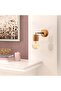 Modern Wooden Single Sconce E27 Compatible Living Room Lighting - 7