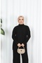 Striped Hair Braided Knitwear Set - 4