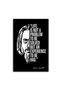 ALAYRA Alan Watts Black and White Canvas Art Poster and Wall Art Picture Print Modern Family Bedroom Decor Posters ()61X40.6 CM